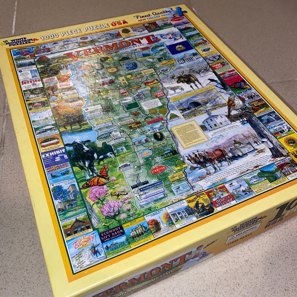 1000 Piece Vermont Puzzle